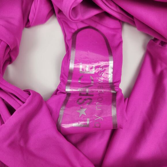 L*Space Harrington Bitsy Bikini Bottom in Bright Fuchsia Pink Size Medium NWOT - Picture 6 of 6